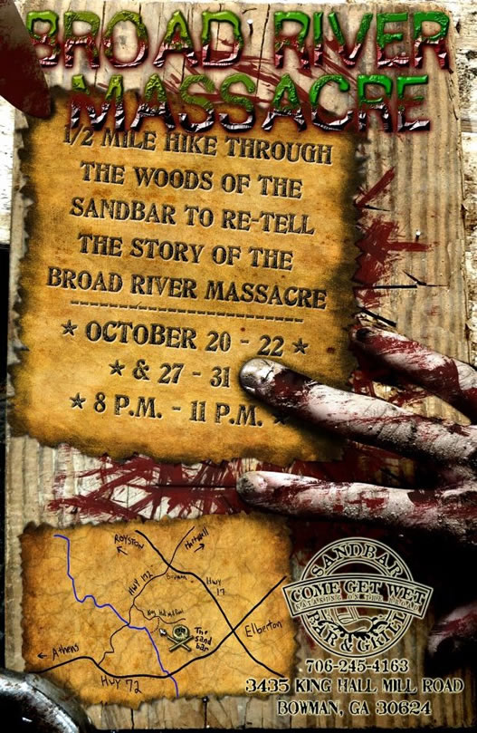 Broad River Massacre at The Sandbar
